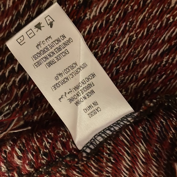 California Moonrise: a Nomad Art House collaboration poncho - Picture 4 of 4